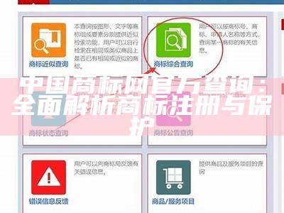 中国商标网官方查询：全面解析商标注册与保护