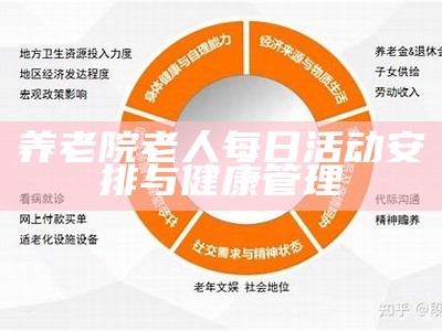 养老院老人每日活动安排与健康管理