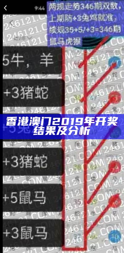 香港澳门2019年开奖结果及分析