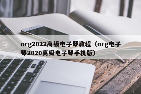 org2022高级电子琴教程（org电子琴2020高级电子琴手机版） 第1张