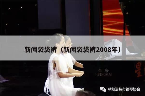 新闻袋袋裤（新闻袋袋裤2008年） 第1张