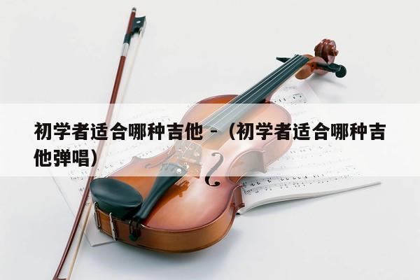 初学者适合哪种吉他 -（初学者适合哪种吉他弹唱） 第1张