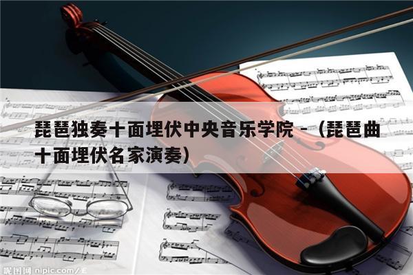 琵琶独奏十面埋伏中央音乐学院 -（琵琶曲十面埋伏名家演奏） 第1张