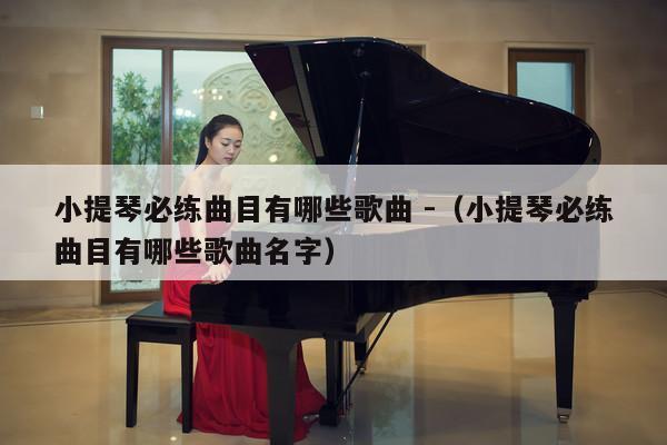 小提琴必练曲目有哪些歌曲 -（小提琴必练曲目有哪些歌曲名字） 第1张